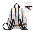 thumbnail image 5 of FORMRS School Backpack with Front Zippered Pocket 12" Student Travel Daypack, Colorful Ice Cream Pattern, 5 of 6