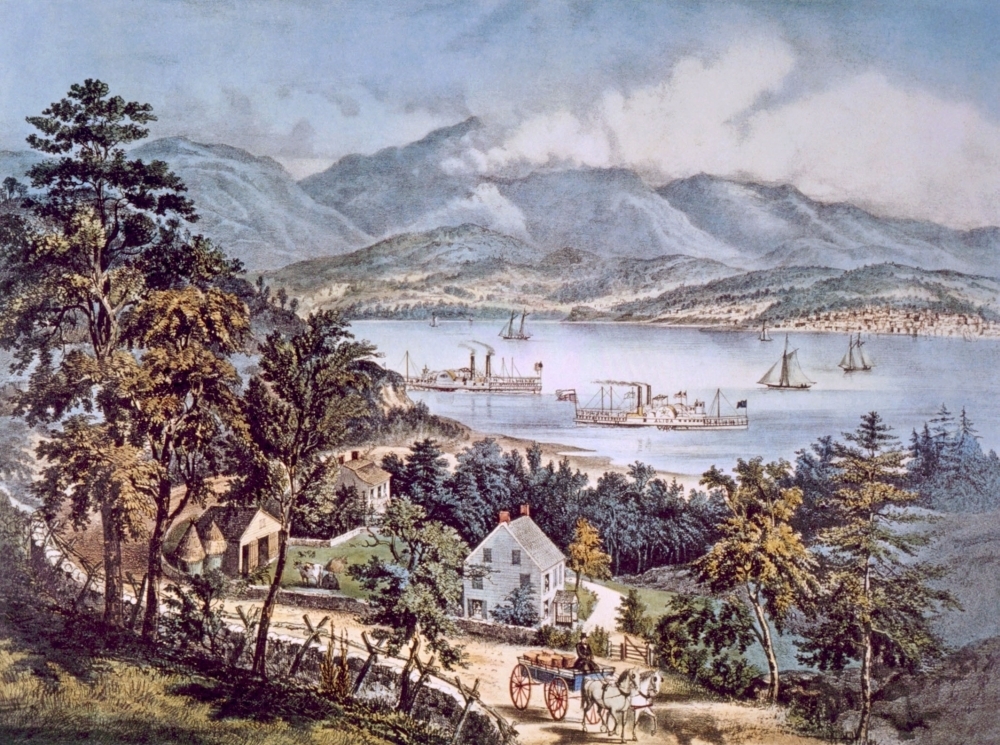 The Catskill Mountains History (24 x 18)