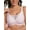 Pink, variant on Bras for women no underwire women bras no underwire full support seamless bra for women bras for big busted women bras without underwire for women full coverage mesh neck bra Beige XXL