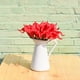 thumbnail image 4 of 20 piezas de flores blancas puras, flores artificiales de seda de lirio de Cala, 13,4 pulgadas para el hogar, cocina y boda Sailing  Electrónica, 4 of 5