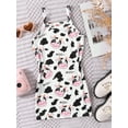 thumbnail image 2 of Wassery Western Kids Girls Summer Dress Cow Print Sleeveless Casual Dresses Country Cowboy Beach Clothes, 2 of 6