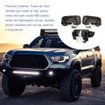 thumbnail image 2 of Manijas de las puertas del automóvil Kit de mango exterior Liftgate Frontal izquierda Conductor Reemplazo automotriz Reemplazo para el conjunto de abertura de plástico Tacoma 3 piezas Inevent VI002291-00B, 2 of 7