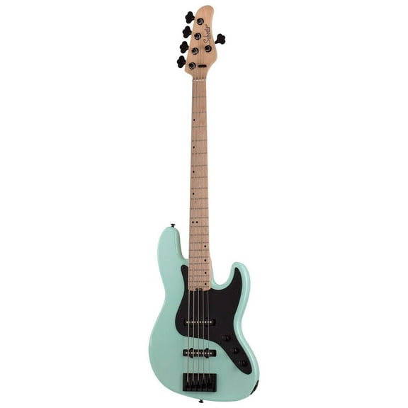 Schecter J-5 5 String Bass Guitar - Sea Foam Green
