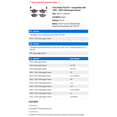 thumbnail image 2 of Front Brake Pad Set - Compatible with 1999 - 2005 Volkswagen Passat 2000 2001 2002 2003 2004, 2 of 2