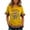 Yellow#9527, variant on Women's Cinco De Mayo Short Sleeve Tshirts Crew Neck Skeleton Dabbing T-Shirts Mexican May 5Th Tee Tops for Women