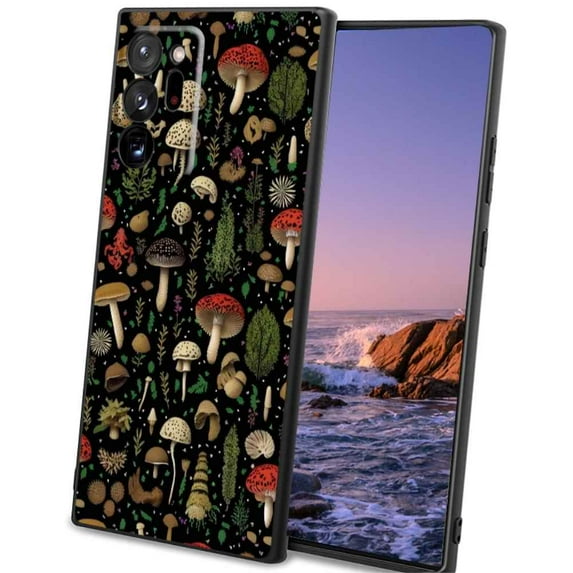 Compatible with Samsung Galaxy Note 20 Ultra 5G Phone Case, Mushroom-Woodland-10 Case Silicone Protective for Teen Girl Boy Case for Samsung Galaxy Note 20 Ultra 5G