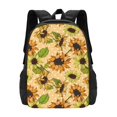 thumbnail image 3 of Balery Sunflowers Backpack for Men and Women - Durable 600D Oxford Cloth -Large Capacity, Water-Resistant School, Travel, and Hiking Bag, 3 of 9