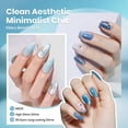 thumbnail image 4 of Set de esmaltes de uñas Beetles Blue Cat Eye Gel 6 colores Summer, 4 of 6