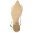 thumbnail image 6 of Journee Womens Tailynn Sling Back Block Heel Pumps, Widths Available, 6 of 9