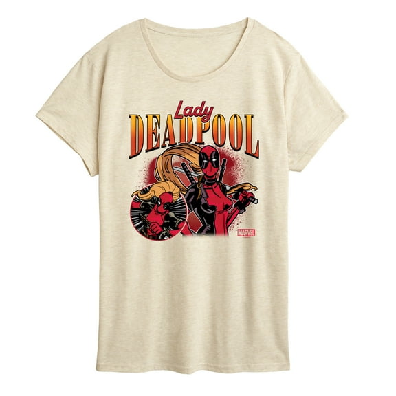 Marvel Deadpool - Lady Deadpool - Women's Short Sleeve Graphic T-Shirt