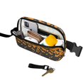thumbnail image 2 of Orange Halloween Bats Cute Fanny Packs for Women,Travel Waterproof Crossbody Fanny Bags Waist Purse for Women Anti Theft Adjustable Strap for Running Travel Cycling, 2 of 4