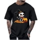 thumbnail image 1 of Blusas y camisas de manga corta y cuello redondo para hombre. Blusas/camisetas de manga corta con cuello redondo y estampado de Halloween para hombre. Blusa para hombre., 1 of 4