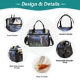 thumbnail image 3 of Medium Cooler Bag Lunch Bag Portable Meal Bag Work Meal Bag Outdoor Meal Bag Travel Meal Bag Picnic Meal Bag Going Out Meal Bag Star Cat, 3 of 6