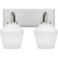 thumbnail image 7 of Quoizel Nielson 2-Light Brushed Nickel Bath Light, 7 of 7