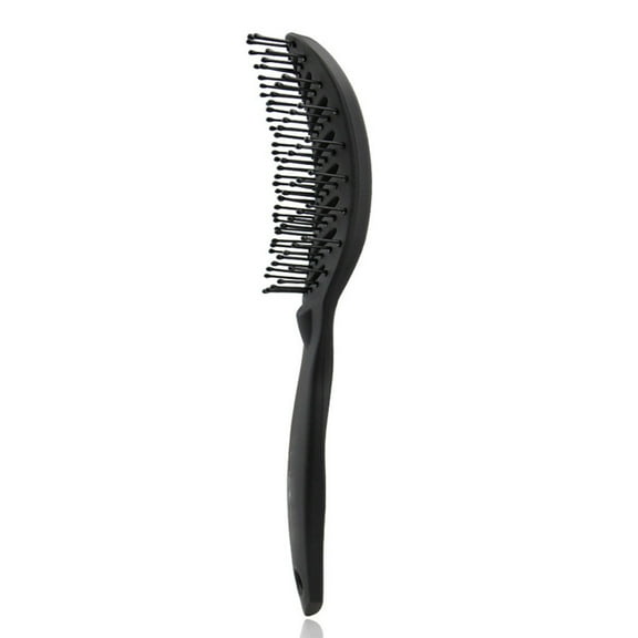 Curved Vented Detangling Hair Brush Barber Hairdressing Fast Drying Detangling