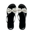 thumbnail image 2 of AOOCHASLIY Sandals Women's Summer Casual Flip-Flops Bowknot Flip Flops Flash Diamond Shoes, 2 of 5