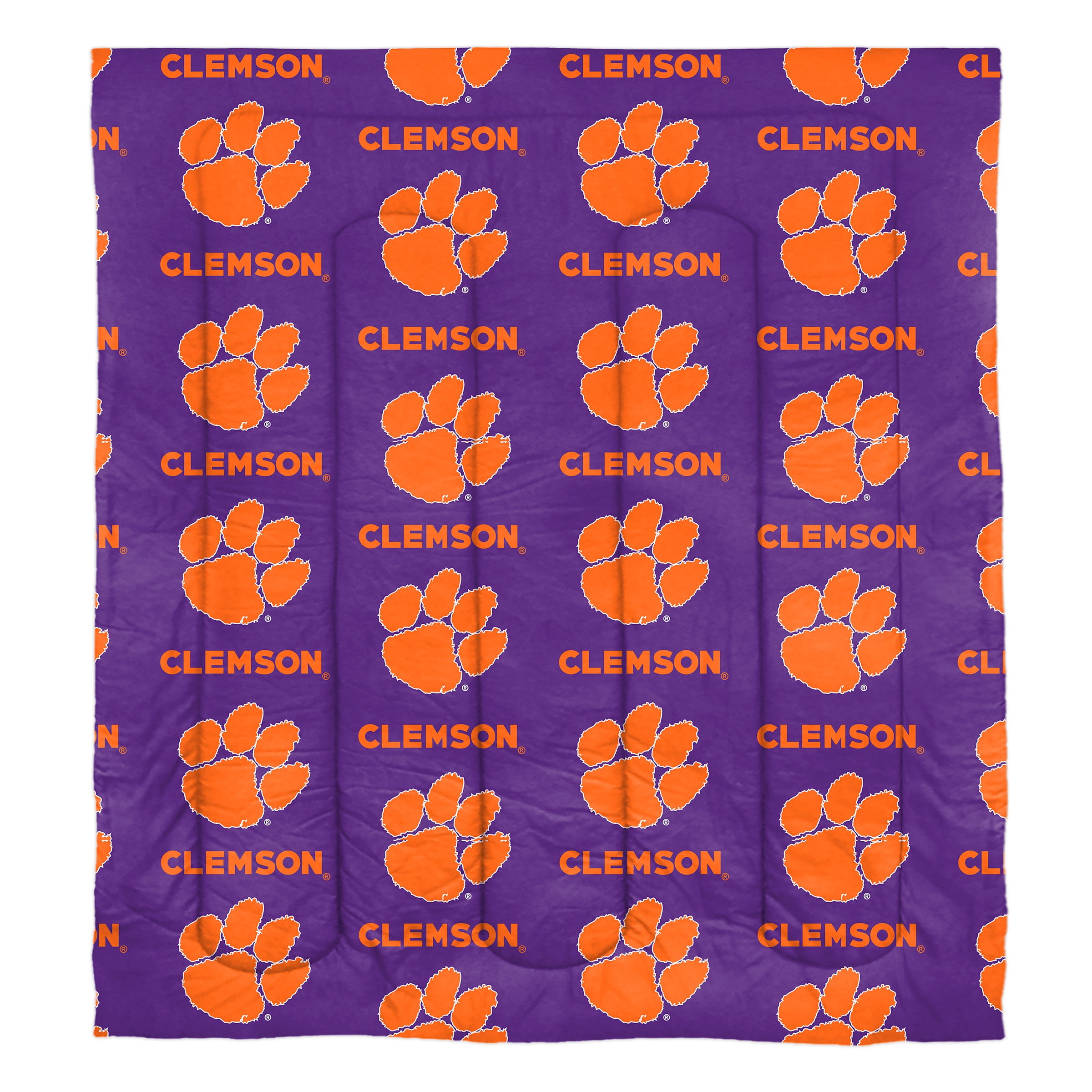 NCAA Clemson Tigers Bed In Bag Set