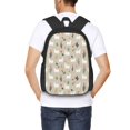 thumbnail image 5 of Balery Cute Alpaca Backpack for Men and Women - Durable 600D Oxford Cloth -Large Capacity, Water-Resistant School, Travel, and Hiking Bag, 5 of 7