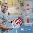 thumbnail image 1 of Palette de Pickleball T700 Pressée à Chaud, une Pièce, Imprimée UV, Fini Mat, Rouge, Paquet Simple, 1 of 12