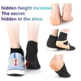 thumbnail image 3 of Breathable SEBS Heel Lift Sleeves Unisex Built-in Height Increase, 2Pcs, 3 of 6