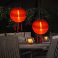 thumbnail image 4 of Lámpara colgante de luz global impermeable de color sólido con linterna solar LED de 12 pulgadas Hugtrwg Para estrenar, 4 of 9