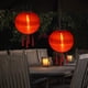 thumbnail image 3 of Linterna solar LED de 8 pulgadas, resistente al agua, para colgar en el jardín, con borla (rojo) Likrtyny Iluminación del hogar multifuncional, 3 of 9