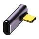 thumbnail image 3 of Adaptador USB 4 de 240 W para teléfono móvil y portátil, adaptador tipo C con codo de carga rápida PD, 3 of 4