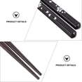 thumbnail image 3 of 1 Set Japanese Style Chopsticks Practical Wooden Cutlery Gift with Rests, 3 of 8