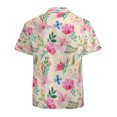thumbnail image 3 of High Quality Hawaiian Shirts for Men Short Sleeve Aloha Beach Shirt Floral Summer Casual Button Down Shirts Blouses USXN54, 3 of 7