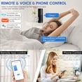 thumbnail image 2 of Wifi Automatic Curtain Opener Closer Robot Wireless Smart Curtain Motor Timer Voice Control Smart Home Automation Device For Curtain Track Rod Replacement For Assistant, 2 of 6