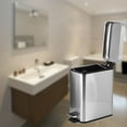 thumbnail image 5 of Dustbin5L Stainless Steel Sanding Rubbish Bin Pedal Trash Can Built to Last, 5 of 5