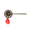 thumbnail image 4 of Retro Steampunk Gear Charms Pinza para el cabello Abrazaderas Joyas para el cabello Barrettes Salvador  Pinza de pelo Steampunk Gear, 4 of 8