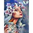 thumbnail image 1 of Cuadros Decorativos Kits de pintura al óleo de belleza de mariposa por números lienzo cuadro pared DIY (B725) Sywqhk Nuevos Originales, 1 of 9