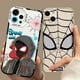 thumbnail image 2 of Marvel Cool Spider Man Eyes funda para OPPO Reno 10, 5G, 6, 8, 11, 12 Pro, 11F, 12F, 5, 6 Lite, 7, 4G, 8T, 7Z, 8Z, 5Z, 6Z, A58, A78, A79, A98, 5G, 2 of 5