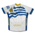 thumbnail image 2 of Uruguay Flag Short Sleeve Cycling Jersey  for Men - Size 4XL, 2 of 3