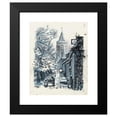thumbnail image 2 of Martin Monnickendam 20x24 Black Modern Framed Museum Art Print Titled - Street with a View of the St. Nicolaaskerk in Monnickendam (1938), 2 of 5