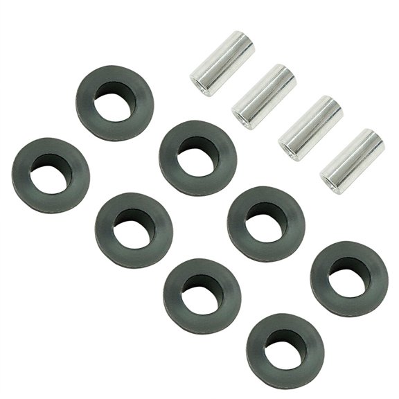 Front & Rear Upper/Lower Shock Absorber Bushings - Compatible with Polaris Ranger XP 500 570 700 800 900 UTV (2008-2023 Models) - Polyurethane Suspension Bushing Kit