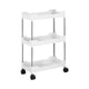 thumbnail image 1 of Carro de almacenamiento con ruedas, carrito utilitario rodante, carrito organizador de baño extraíble, carrito de almacenamiento de cocina para cuarto 3 capas ensanchadas, 1 of 8