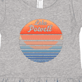 thumbnail image 4 of Inktastic Lake Powell Retro Sunset Girls Toddler Dress, 4 of 5
