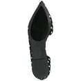 thumbnail image 6 of Journee Womens Cortni Slip On Pointed Toe D'Orsay Flats, Widths Available, 6 of 10