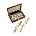 thumbnail image 2 of Juego de dominó, juego de mesa con elegante caja de regalo, 28 cartas de dominó, herramienta educativa multifuncional para viajes, adultos y niños, 2 of 9
