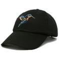 thumbnail image 4 of DALIX Hummingbird Hat Baseball Cap Mom Nature Wildlife Birdwatcher Gift in Black, 4 of 6