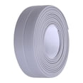 thumbnail image 3 of Sealing Strips PVC Colorful Wall Sticker Smooth Self Adhesive Tape Toilet Corner Windows Bathroom Kitchen Sink Restaurant 3.2m*2.2cm Gray, 3 of 6