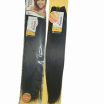 Sensationnel Premium Now New Yaki Platinum WVG 100% Human Hair 18" Color 1B
