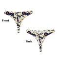 thumbnail image 3 of Kdxio Game Controller Pattern Seamless G-string Thongs for Women - Low Rise No Show Thong Stretch Womens Panties, Breathable Cheeky Panties-Small, 3 of 6
