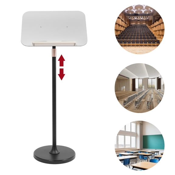 Heavy Duty Orchestral Music Stand Adjustable 36.61-55.12in Sheet Stand Portable Floor Stand