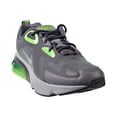 thumbnail image 2 of Nike Air Max 200 Winter Men's Shoes Thunder Grey-Electric Green-Metallic Silver bv5485-002, 2 of 6