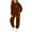 Brown, variant on Gaexia Cute Clothes for Girls 10-12 ,Girls Tracksuit Winter Warm Pullover Hoodie With Pants Kids Casual Outfit Cute Printed Jogger Two Piece Set
