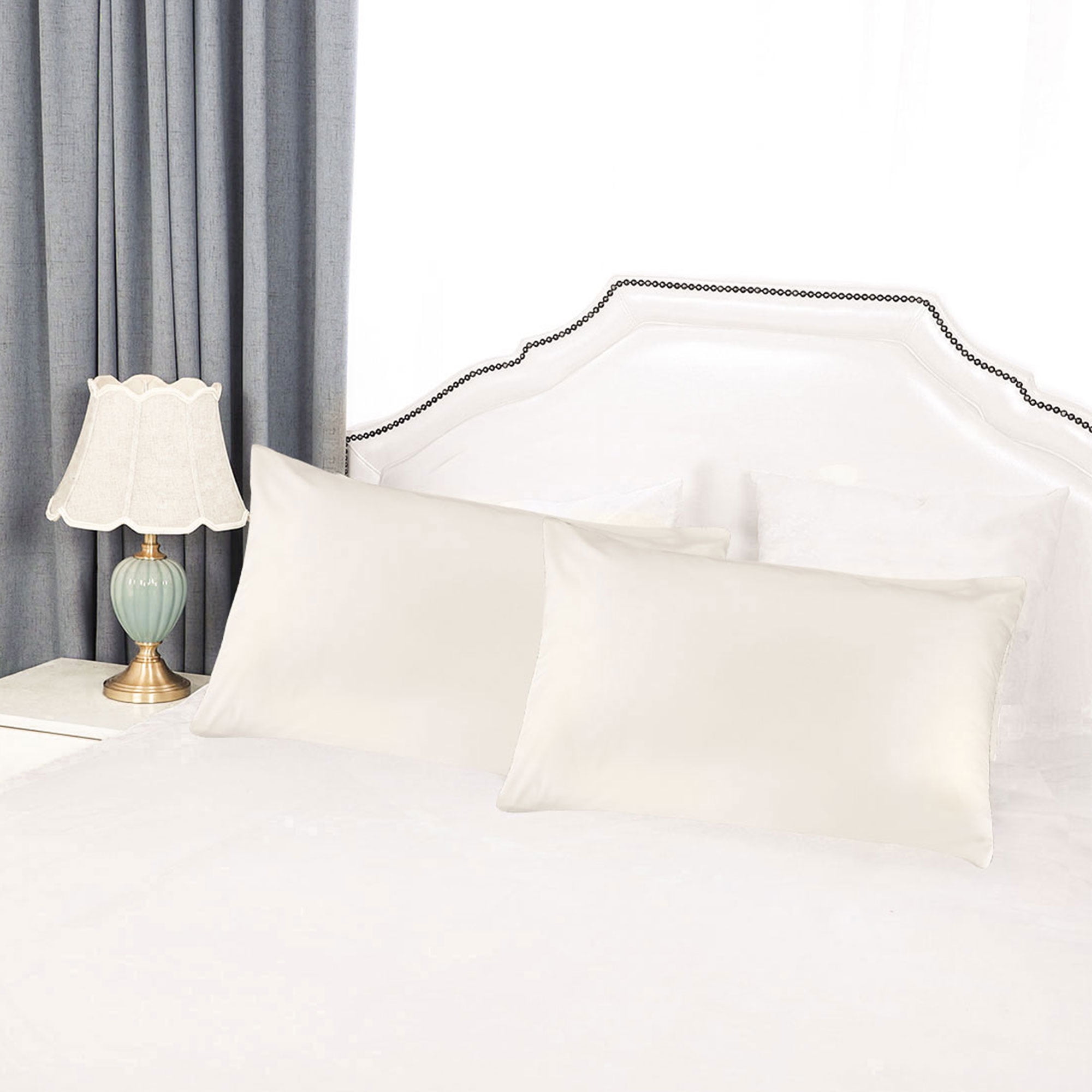 Soft 1800 Soft Microfiber Pillowcases, Set of 2 Standard Size Pillow