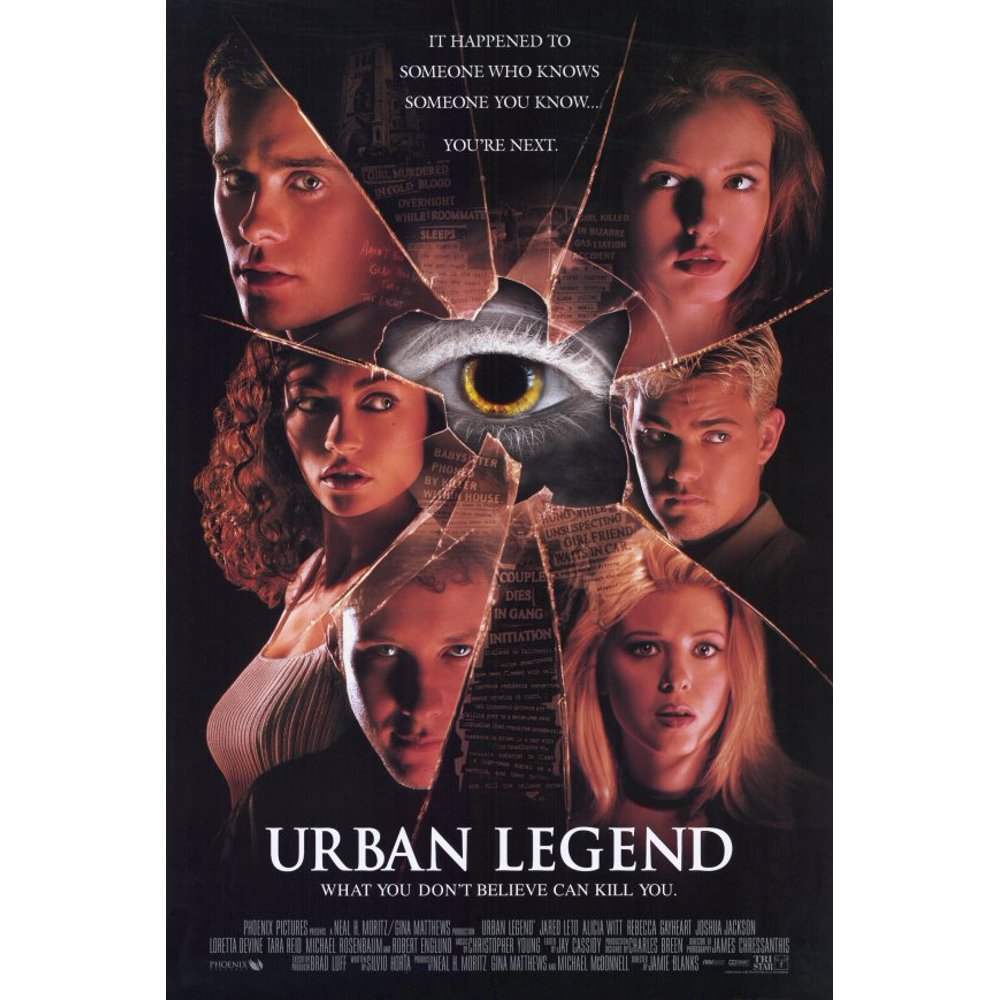 Urban Legend - movie POSTER (Style A) (11" x 17") (1998) - Walmart.com